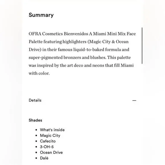 $14 πβOfra Miami Nights Palette π¨β FULL SZ - Picture 9 of 9